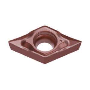 DCGT 11T304 Periphery Ground Turning Insert, SY Finish Chip Breaker, EH511X Grade, for P Materials