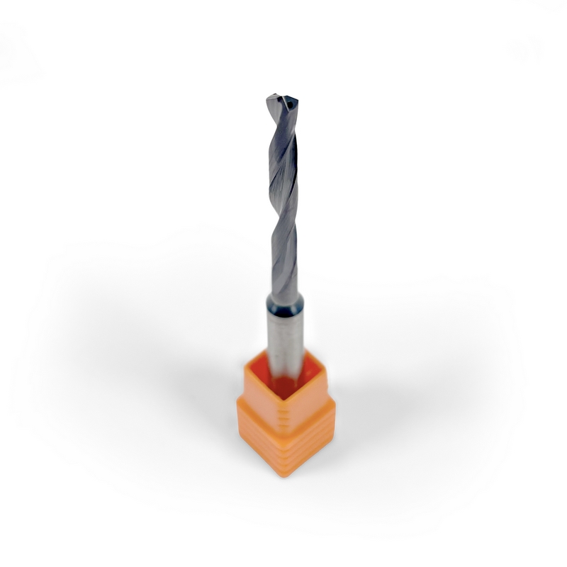 4.2mm Carbide Drill, 2 flutes, 5xD, Through Tool Coolant, 140°, 29mm LOC, Coated