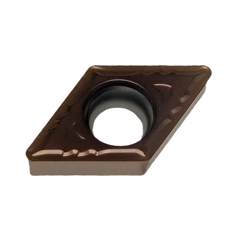 DCMT 11T308 Carbide (PVD) Turning Insert, HE3 Semi-Finish Chip Breaker, EH211L Grade, for S Materials