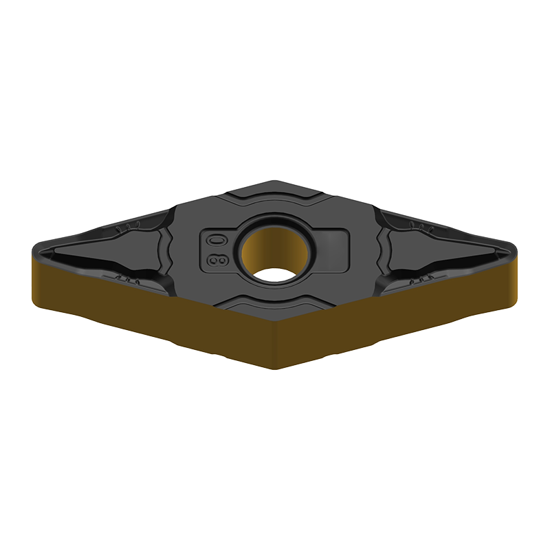 VNMG 160404 Carbide (CVD) Turning Insert, HW2 Finish Chip Breaker, EC265H Grade, for P Materials