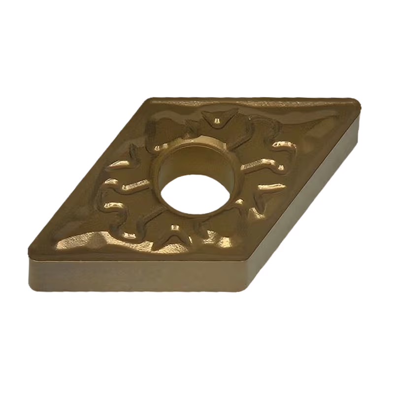 DNMG 150408 Carbide (CVD) Turning Insert, DE4 Medium Chip Breaker, EC511D Grade, for M Materials