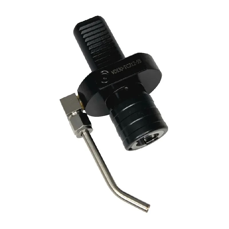 VDI30 quick change tapping chuck with length compensation, length 55mm, TC312 collets