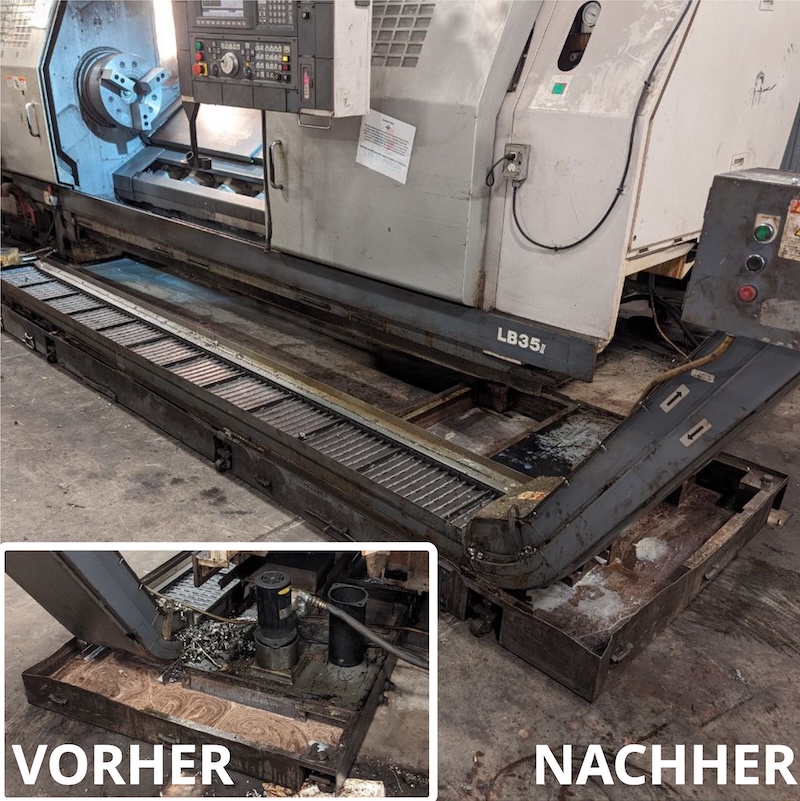 CNC Machine Cleaning and Coolant Change, Service up to 8 Hours