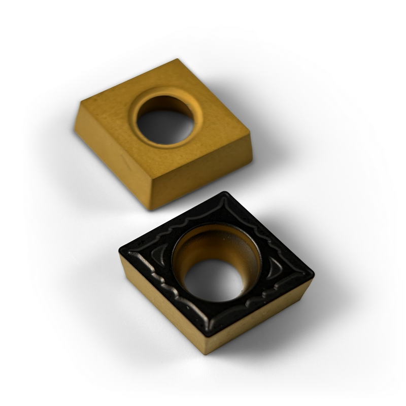 CCMT 09T304 Carbide (CVD) Turning Insert, HE3 Semi-Finish Chip Breaker, EC565H Grade, for P Materials
