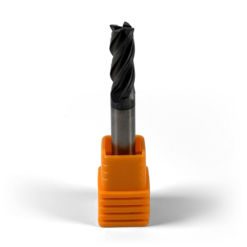 6 mm Solid Carbide End Mill, 4 Flutes, Flat, Standard length, For P, M, K materials, AlCrN coated