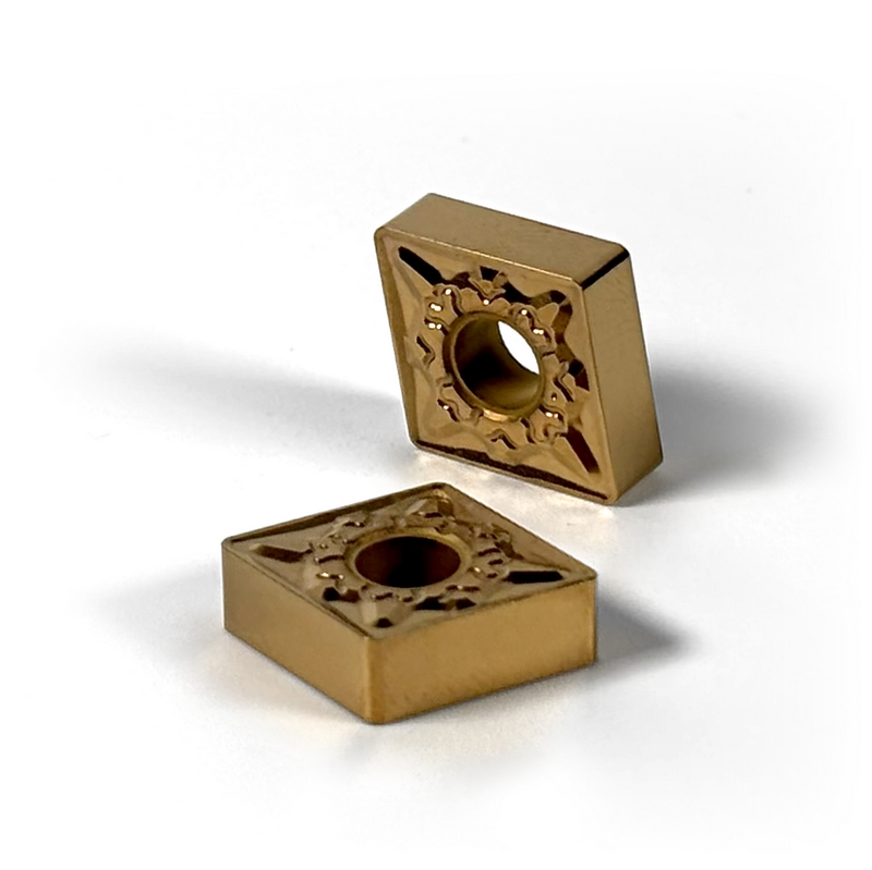 CNMG 120408 Carbide (CVD) Turning Insert, DE4 Medium Chip Breaker, EC511D Grade, for M Materials